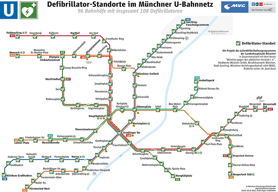 defibrillator-Standorte-Muenchen – Kardiologische Praxis Burgstraße